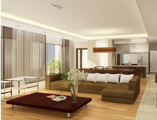 Chung cư dạng thô sau khi được hoàn thiện