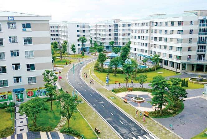 Khu nhà liên kề Văn Quán