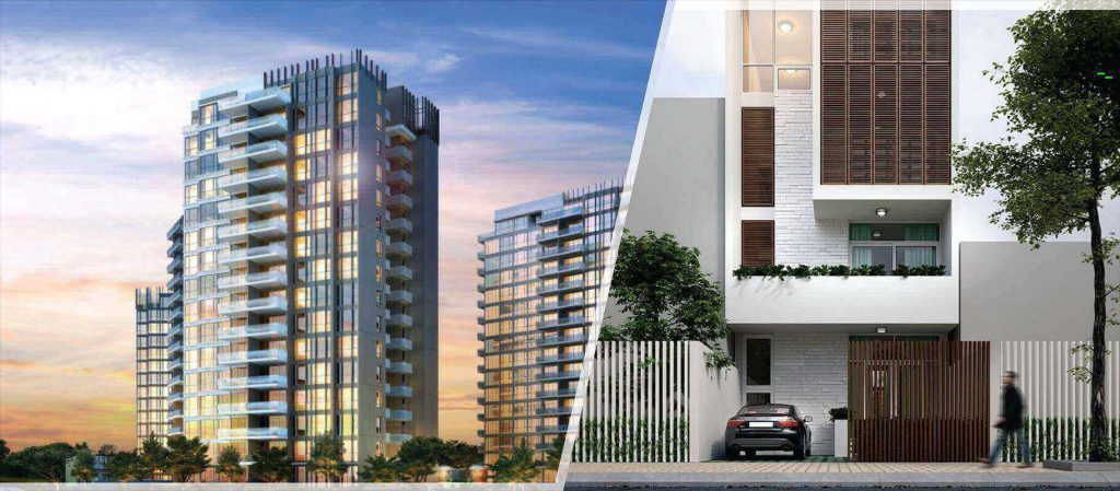 Tiện ích của nhà đất hay nhà chung cư sẽ vượt trội hơn