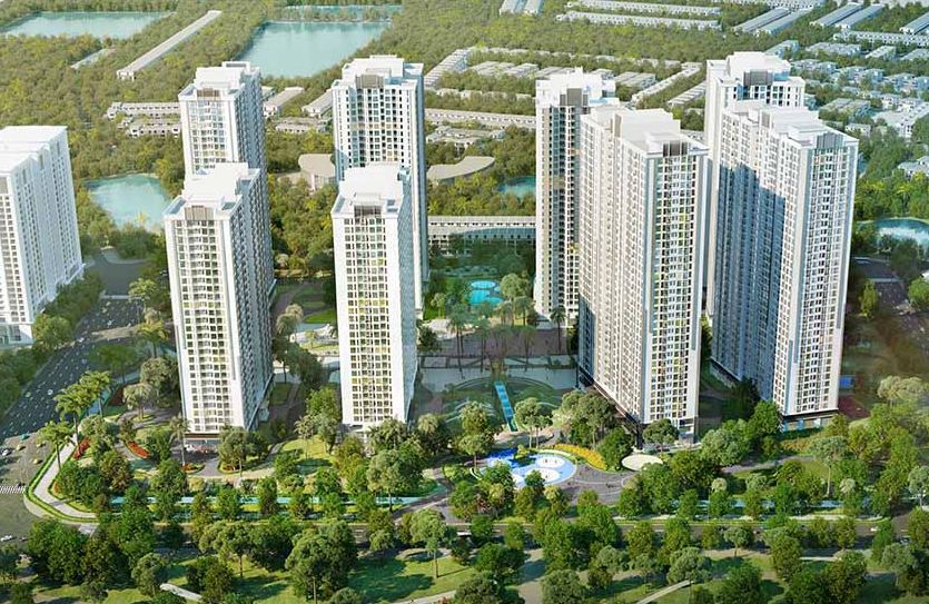 Mặt bằng tổng thể Vinhomes Tây Mỗ( hình ảnh minh họa )