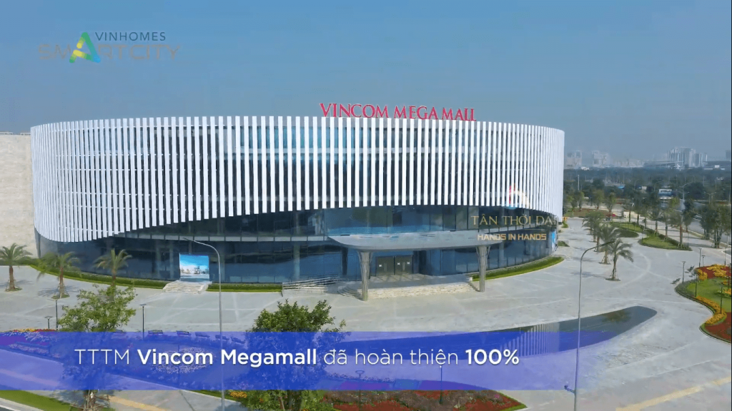 Tiến độ TTTM Vincom Mega Mall