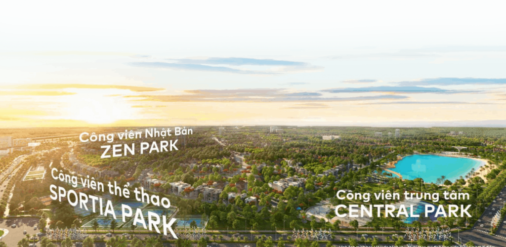 Bộ 3 công viên đẳng cấp Vinhomes Ryby Smart City