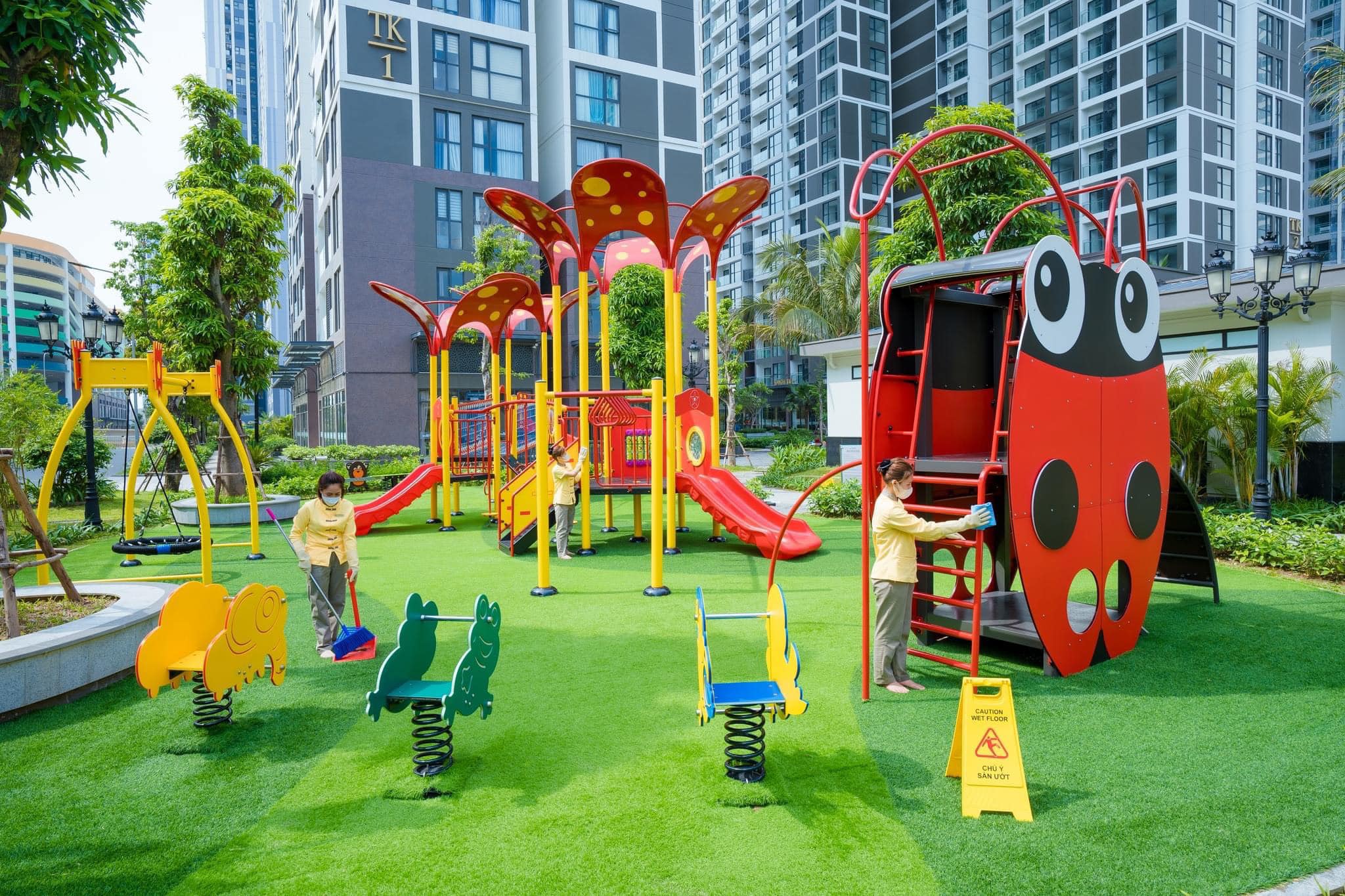 Công viên nội khu phân khu The Tonkin Smart City