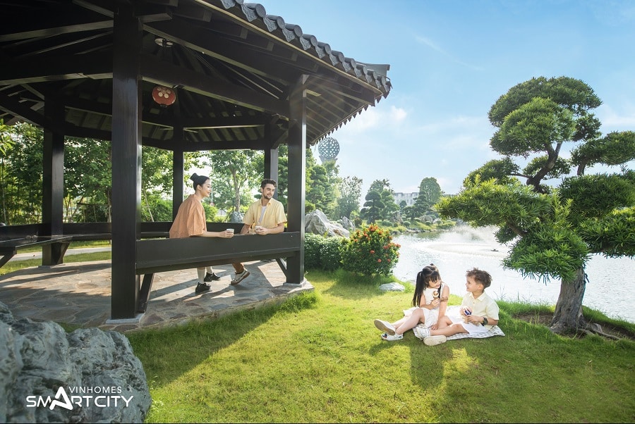 Vườn Nhật Zenpark Vinhomes Smart City