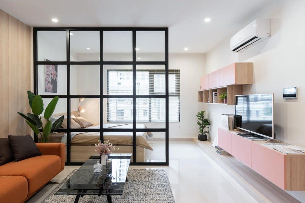 mẫu thiết kế nội thất cho căn hộ Studio Smart city 25m2- 36m2 2