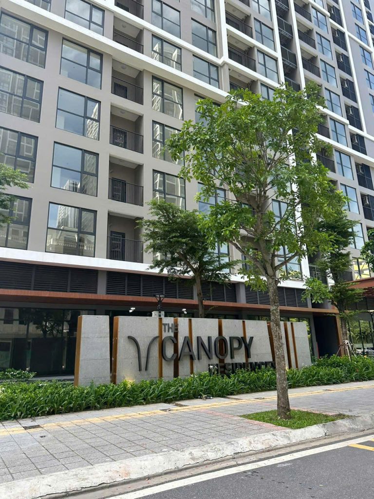 Phân khu The Canopy Vinhomes Residences Smart City ảnh thực tế phân khu Canopy tháng 7/2025
