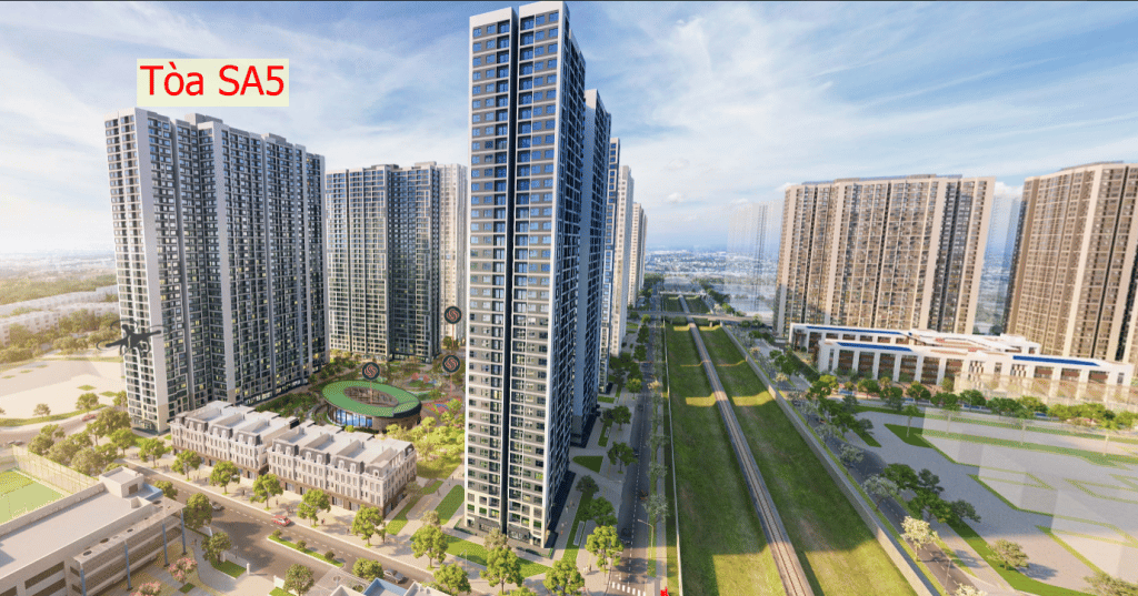 Tòa SA5 - The Sakura Vinhomes Smart City