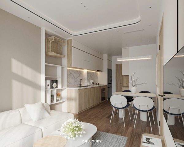 2 phòng ngủ 2 vệ sinh tòa SA1 Smart Cty