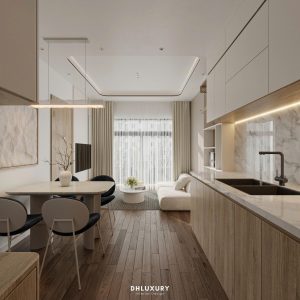 2 phòng ngủ 2 vệ sinh tòa SA1 Smart Cty